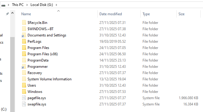Mounted shadow copy as a disk image