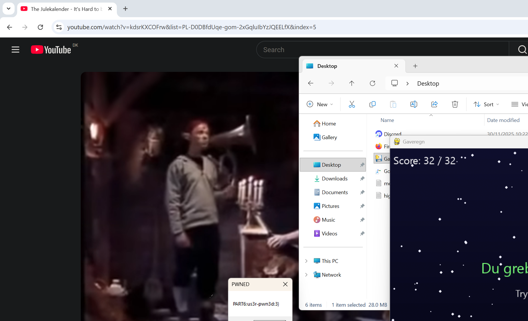 screenshot from malware