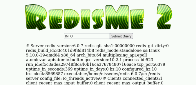 Redis INFO command